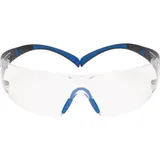 3M Schutzbrille SecureFit-SF400 EN 166-1FT Bügel graublau,Scheibe klar PC 3M