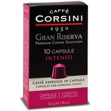 Caffè Corsini - Nespresso Kompatible Kapseln, Gran Riserva Intensiv Espresso, 6 Boxen à 10 Stück, 312g