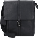 Burkely Antique Avery Messenger Leder 28 cm black