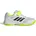 Velcro Indoorschuhe Kinder weiß/schwarz/gelb 3 351/2 EU 35 5