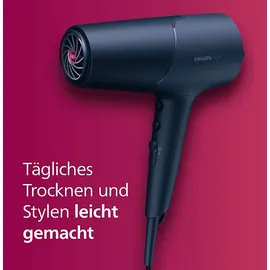 Philips 5000 Series Haartrockner BHD510/20 Blau Metallic