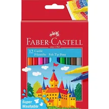 Faber-Castell Filzstift Castle 12 St. mehrfarbig