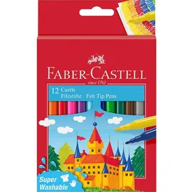 Faber-Castell Filzstift Castle 12 St. mehrfarbig