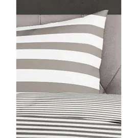 BIERBAUM Bettwäsche »Modern Stripes«, Mako-Satin, 100 % Baumwolle, gestreift, pflegeleicht