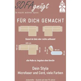 Jockenhöfer Ecksofa JOCKENHÖFER GRUPPE "Double One L-Form", grün, B:288cm T:105cm, Korpus: 100% Polyester;Kissen: 100% Polyester, Sofas, Ecksofa, mit 2x 120cm breiten, elektromotorischen Relaxfunktionen