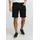 Blend Shorts "BHTWISTER-denimshorts", Herren, Gr. M, N-Gr, blau (denim schwarz), Web, Obermaterial: 98% Baumwolle, 2% Elasthan, Abriebeffekte, regular fit knielang, Hosen Shorts, mit Markenlabel, aus Baumwollmischung, Regular Fit, knielange Form