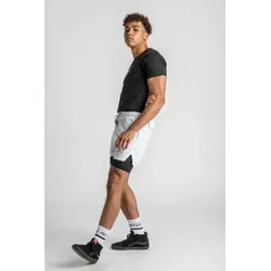 Utility Short Fitness - Herren - Weiß S