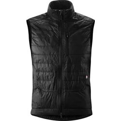 Funktionsweste GONSO "Trail Vest Primaloft M", Herren, Gr. S, schwarz, 100% Polyester, Westen, wattierte atmungsaktive Herren Weste, hohe Wärmeisolation