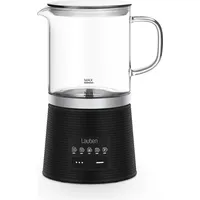 Lauben Glass Milk Frother 600BG schwarz
