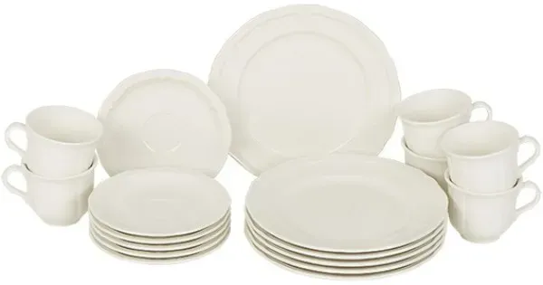 Villeroy & Boch Manoir Kaffee-Set für 6 Personen / 18 Teile