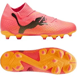 Puma Future 7 Pro FG/AG Kinder sunset glow/puma black/sun stream 35