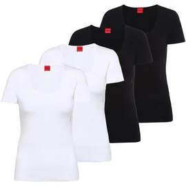 Hugo T-Shirt RN Schwarz/Weiß S