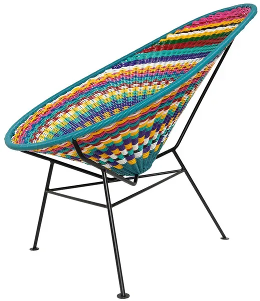 Stuhl Oaxaca Chair Acapulco Design mehrfarbig, 90x70x95 cm