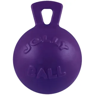 Horsemens Pride Inc. Jolly Haustiere Tug-N-Wurf Jolly Ball - 6" Purple - Purple Clear, Unisex, HMP0110