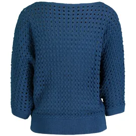 Zero Pullover mit Lochmuster Ensign blue | Gr.: 38