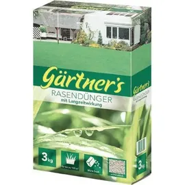 GARTNERS Rasendünger mit Langzeitwirkung 3 kg