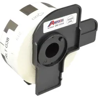 Ampertec Etiketten kompatibel zu Brother DK11219 weiss rund 12mm