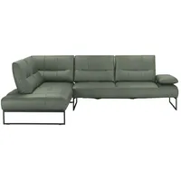 himolla Ecksofa  9360 ¦ grün ¦ Maße (cm): B: 283 H: 93 T: 327