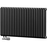 EMKE D-Form Flachheizkörper 600 x 840 mm 1383 W grau Mittelventil