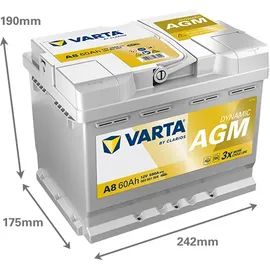 Varta A8 60Ah 12V