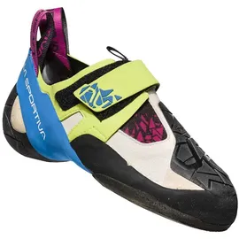 La Sportiva Skwama Kletterschuhe - Apple Green / Cobalt Blue - EU 33
