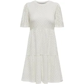 Jdy Minikleid Unifarben Cloud Dancer 34
