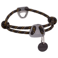 Hundehalsband Knot-a-CollarTM Halsband Schwarz