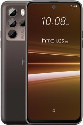 HTC U23 Pro - 5G Smartphone - Dual-SIM - RAM 12GB / Interner Speicher 256GB - microSD slot - OLED-Display - 6.7" - 2400 x 1080 Pixel (120 Hz) - 4x x Rückkamera 108 MP, 8 MP, 5 MP, 2 MP - front camera 32 MP - Black Coffee (99HATM006-00)
