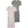 MAMALICIOUS® Nachthemd Grau/Rosa S
