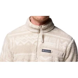 Columbia Rugged Ridge High Pile Half Zip Fleece Pullover dark stone deschutes days M