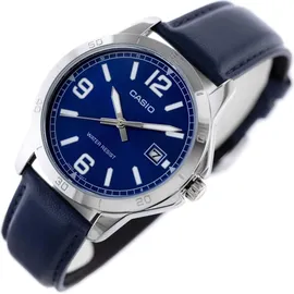 Casio analog MTP-V004L-2BUDF (A1741) - Silber/Dunkelblau
