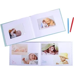 Exacompta Fotoalbum Baby 28,5x22cm 30 Seiten grün