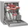 Exquisit GSP9614-030B Geschirrspüler (freistehend, 600 mm breit, Inox)