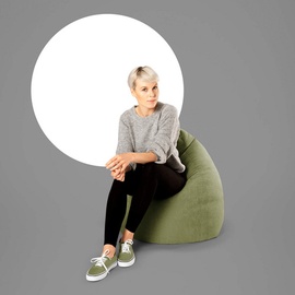Sitting Point Alfa 70 x 110 cm grün