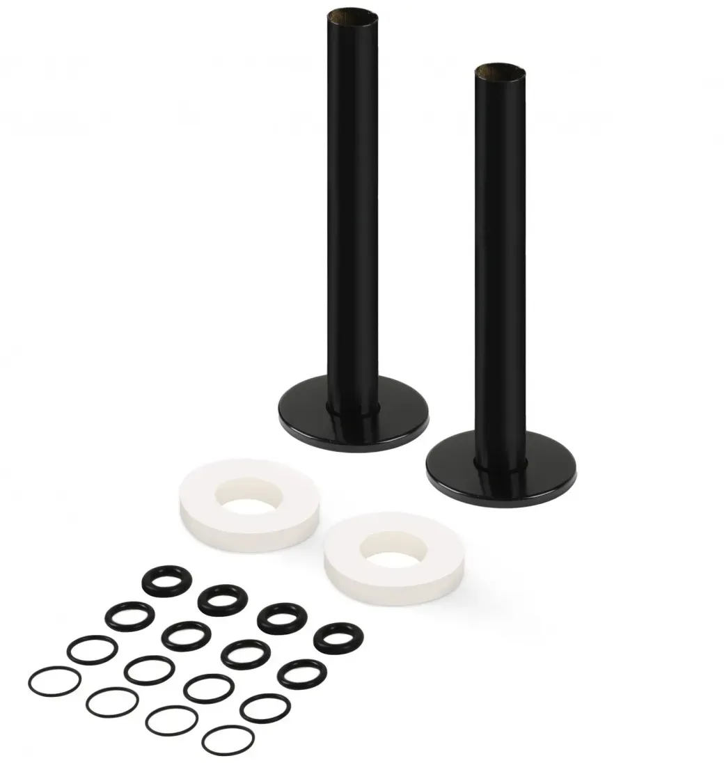 Terma Set einteilige Abdeckblende Ø55-Ø18-L160, TGPCZ001, Schwarz TGPCZ001
