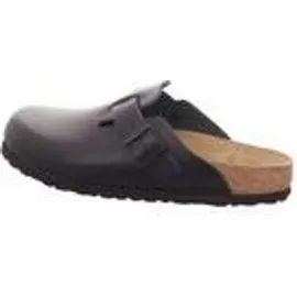 Birkenstock Boston Naturleder schmal schwarz 45