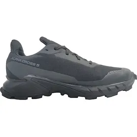 Salomon Alphacross 5 Gore-Tex Herren Trailrunningschuhe SHOES Black/Black/Ebony, 46 2/3