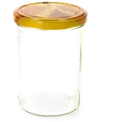 50er Set Sturzglas 435 ml Carino To 82 Deckel mit Honigwabe incl. Diamant Gelierzauber Rezeptheft