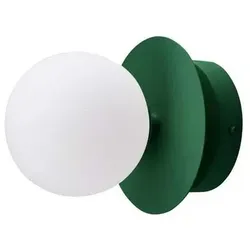Globen Lighting - Art Deco Wand-/Deckenleuchte IP44 Green/White