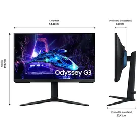 Samsung Odyssey G3 G30D, 24" (LS24DG300EUXEN / LS24DG302EUXEN)