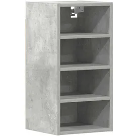 vidaXL Hängeschrank Riga Betongrau 30x29,5x60 cm Holzwerkstoff