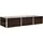 vidaXL Garten-Hochbeet verzinkter Stahl rechteckig 240 x 80 x 45 cm Braun 