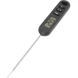 Digitales Sofort-fleischthermometer Mit Langer Sonde – Schwarz