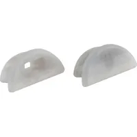 EVN Lichttechnik Silikon Endkappen, 2er-Set FLAT5PAK-SET