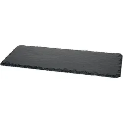 6er Set Schieferplatte 11x30cm Schwarz - 23464632
