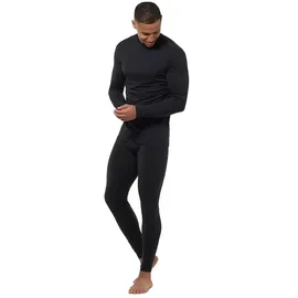 super.natural Bio Baselayer-hose schwarz L 2er Pack