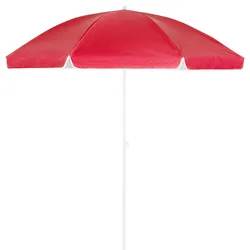 Kingsleeve Sonnenschirm 200cm rot wasserabweisend