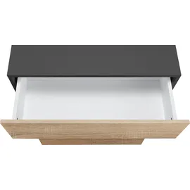 Home Affaire Wisla Midischrank 76 x 98 x 35 cm Grau Holzwerkstoff