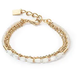 Coeur de Lion 6005/30-1416 Damen-Armband Weiß-Gold