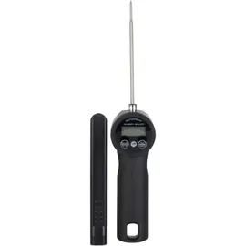 HENDI Einstechthermometer 12 cm Metall schwarz